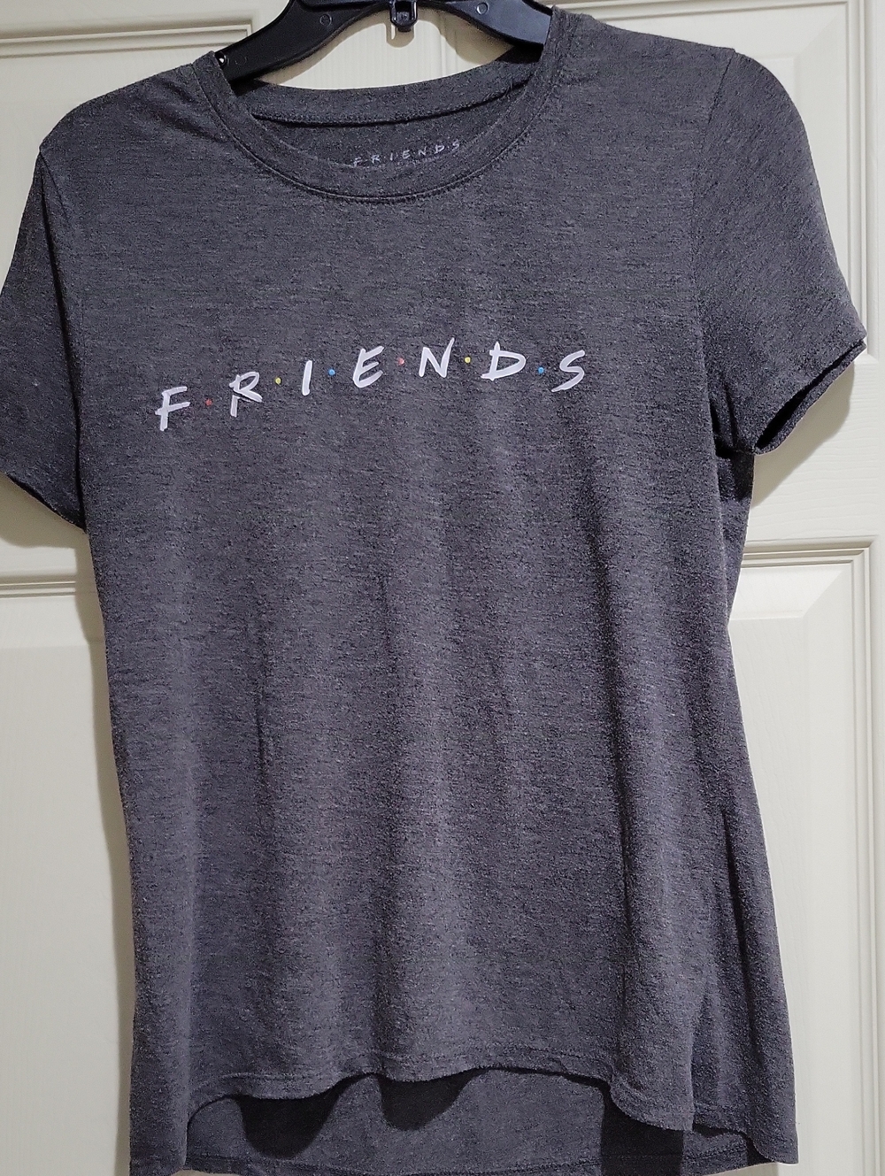 FRIENDS Charcoal Short Sleeve Logo Tee
